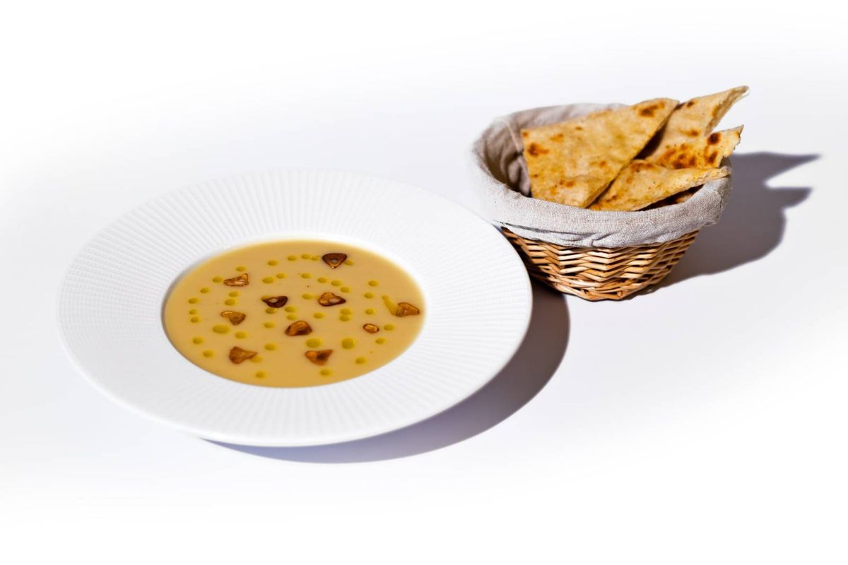 Supă Cremă de Usturoi Copt